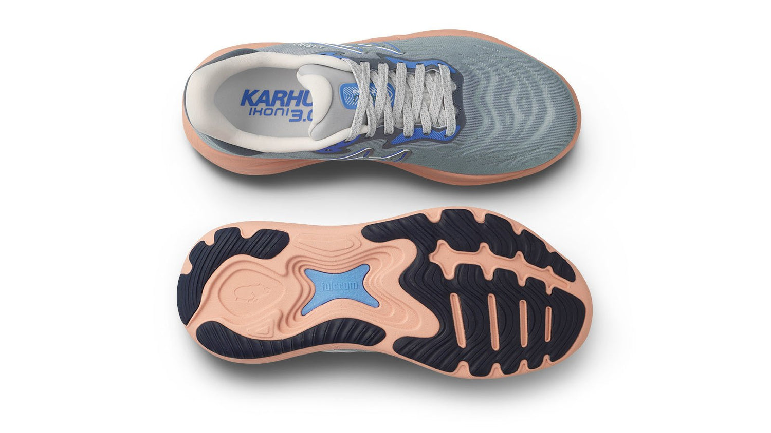 KARHU women's ikoni 3.0 outsole and upper material of running shoe