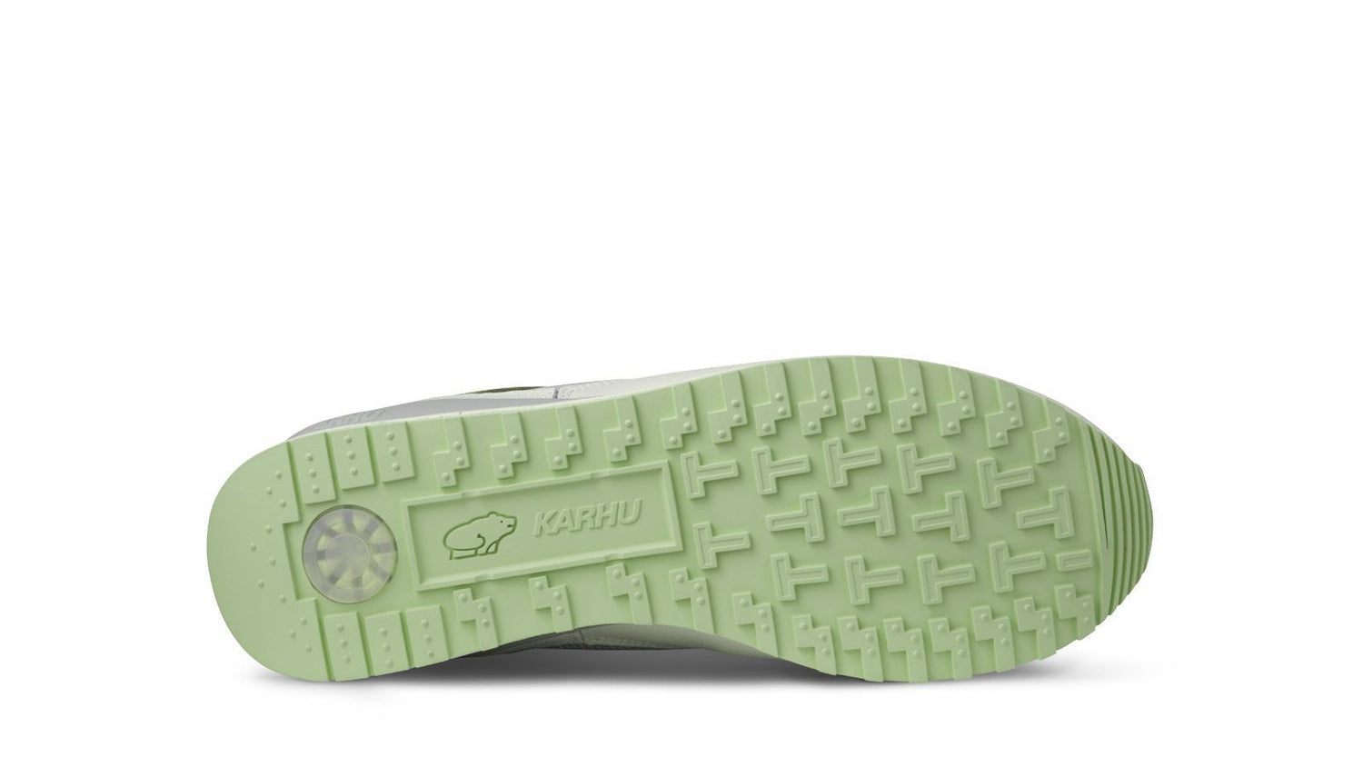 synchron classic lily white green sole